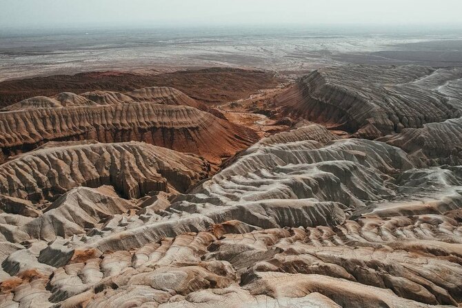 2 day tour to Altyn Emel Singing Dune and Aktau mountain - Day 1 stop 2: Aktau Mountains, a guided 7 km trek