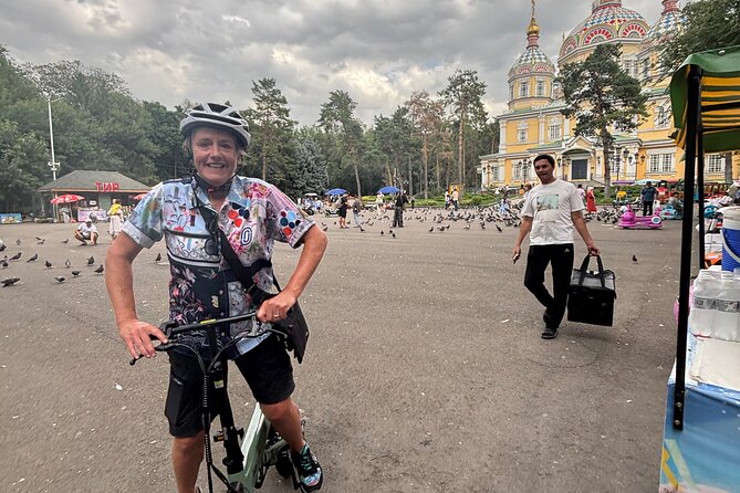 Almaty City Bike Tour: Guided e-Bike Tour of City Highlights - The e-bike setup: wireless audio and a smooth pace