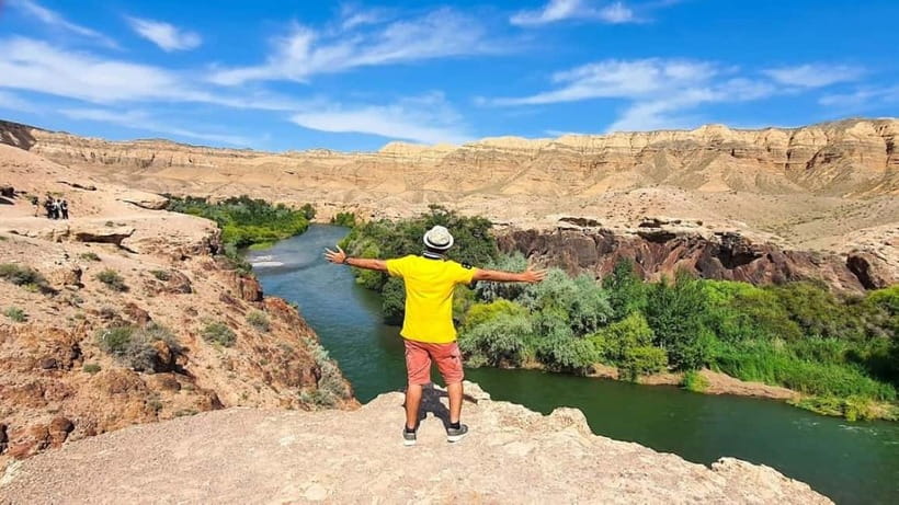 Almaty: Kolsai & Kaindy Lakes with Charyn Canyon Day Tour - Black Canyon and Moon Canyon: short stops, sharp scenery