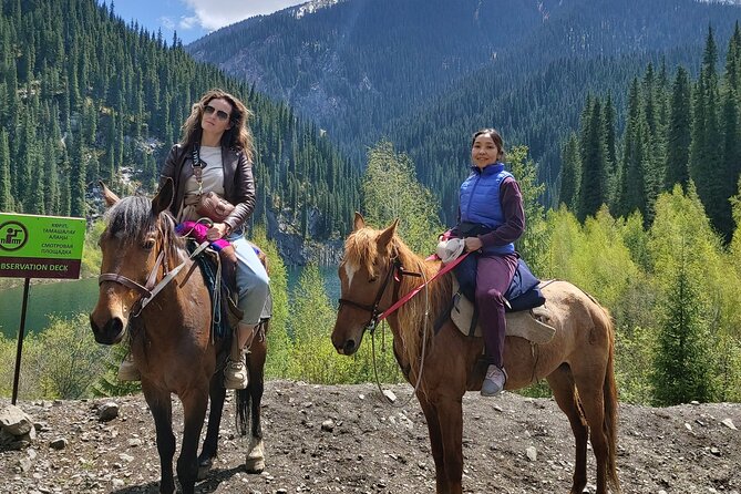 Altyn Emel, Singing Dune, Charyn canyon, Kolsay, Kaindy lake 4 days tour - Day 3: Kaindy Lake, 12 km Off-Road, and the Optional Horse Moment