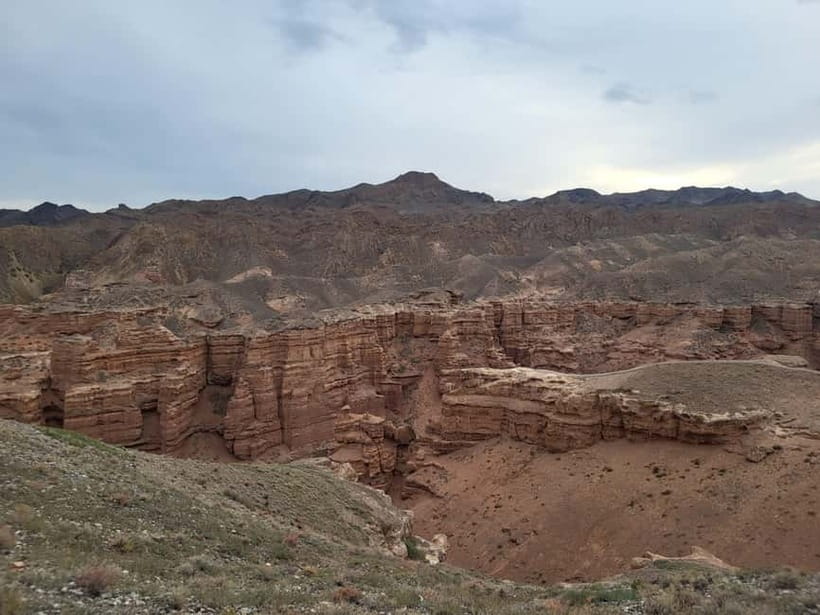 From Almaty: Charyn Canyon Private Day Trip - Panoramic viewpoints first, then the canyon walk