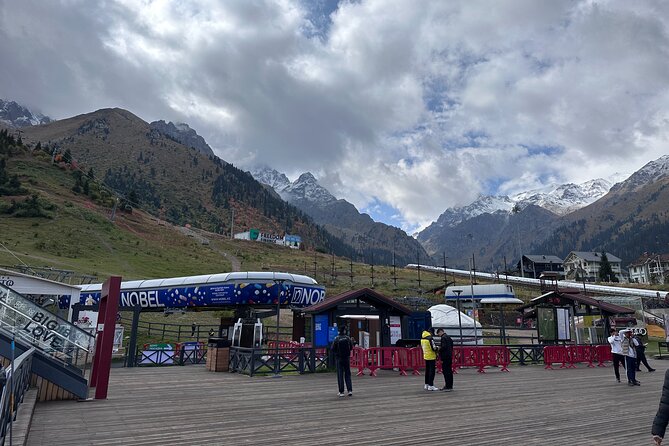 Group: Medeu, Shymbulak, Cathedral, 28's park, Market, Koktobe - Shymbulak: cable car views, three stops, and a May 2025 maintenance note