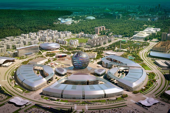Half-Day Tour ( 4 hours) - Nur-Sultan’s modern plan in 4 to 5 hours on the Millennium Axis