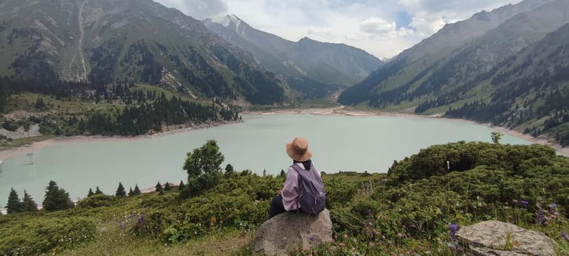Hiking to the magical Big Almaty Lake - Ile-Alatau National Park hiking: forests, rivers, and real variety