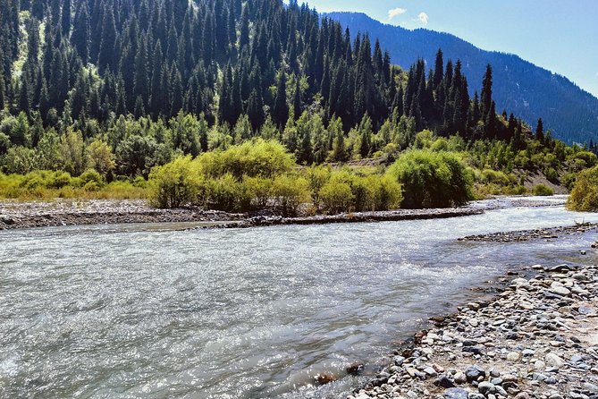 Issyk Lake - shining pearl of Almaty surroundings + Golden Man museum - Lunch Planning at the Trout Farm Cafe: Simple Option, Added Cost