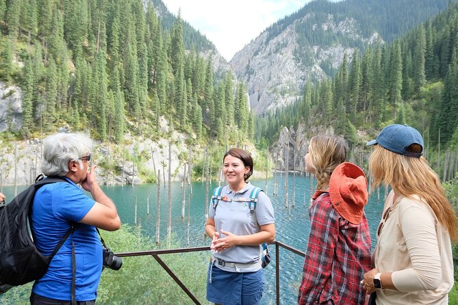 Kolsai Kaindy Lakes with Charyn Canyons 2-day tour - Lower Kolsai Lake: walking time plus optional horseback or boating