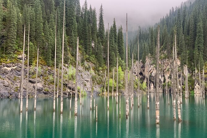 One Day Private Kolsay Lake, Charyn and Black canyon - Kolsay Lake: The Big Payoff at the North Slope