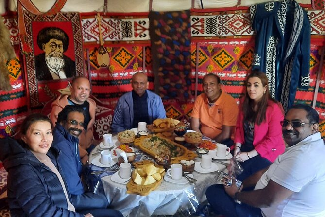 One day Private Tour to Charyn Canyon, Kaindy and Kolsay Lakes - Saty Village and lunch: the real reset before Kaindy Lake