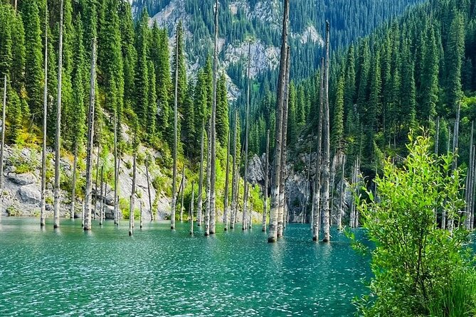 One day Private Tour to Charyn Canyon, Kaindy and Kolsay Lakes - Kolsay Lakes: mountain water at three elevations