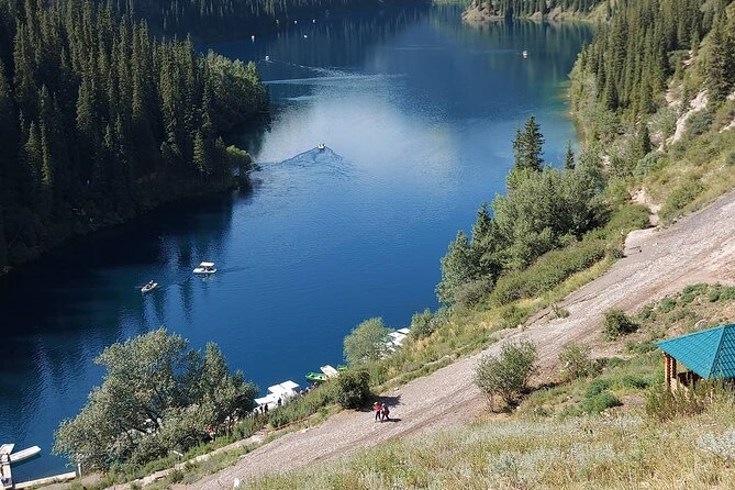 Personalized guided Car Tours to Charyn Canyon & Kolsay Lake - Kolsay Lakes Town and the lake area: choose horses, boats, or calm walking