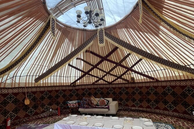 Private Yurt Tour with Horses: Immerse into Kazakh Culture - Lunch back in the city: a real meal, not just a snack finish