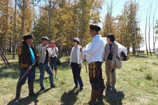 Trip to Kazakh family of Eagle hunters in Astana (6 hours) - Shorpo, Beshbarmak, and the Five-Fingers Lunch Moment